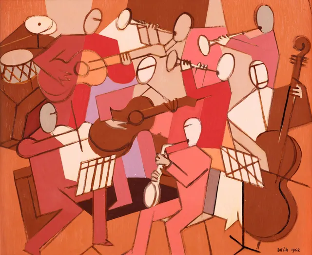 Wilhelm Wik, "Musikanter".