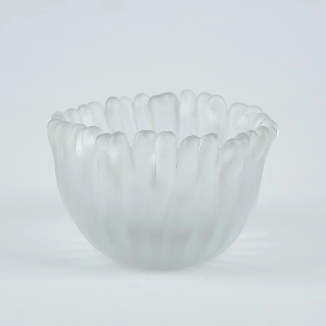 TAPIO WIRKKALA. Vas. "Jäkälä" (Renlav), modellnummer 3515. i produktion hos Iittala 1950-64. — Art glass — Stockholms Auktionsverk Helsinki