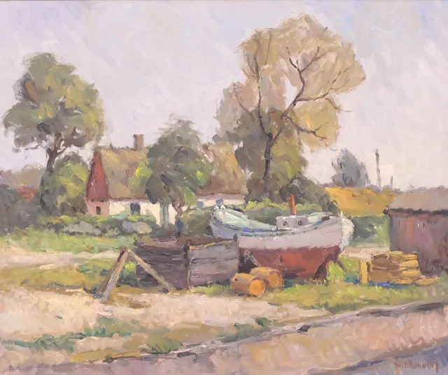 GUSTAV BERLIN. "FRÅN SKÅRE".
