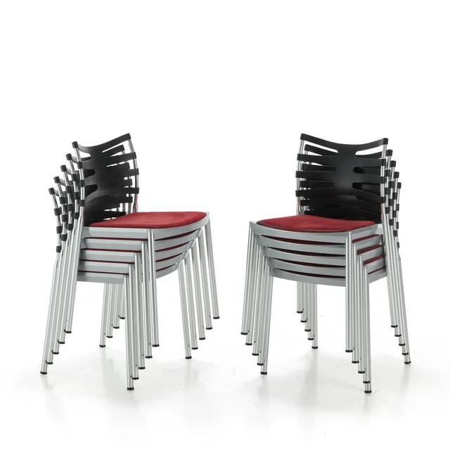 Kasper Salto. Ten chairs, model 'Ice' (10)
