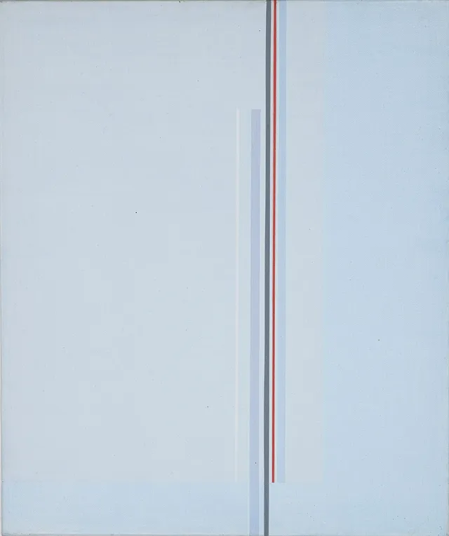 JAN W. MORTHENSON (SVERIGE FÖDD 1940). "Opus 131", olja på duk.