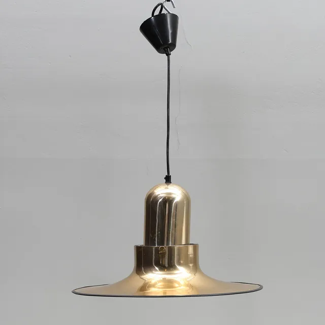 TAKLAMPA. IKEA, "Toppen", metall.