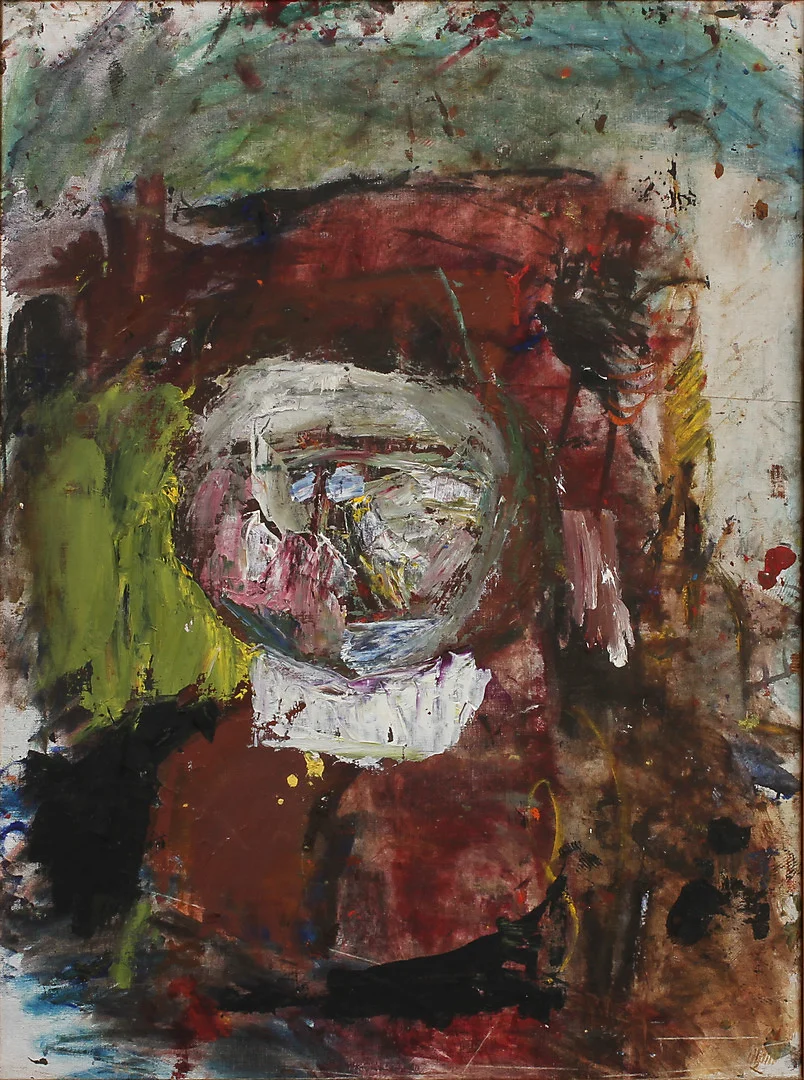 ERLAND CULLBERG. "Porträtt". Olja på duk, osignerad. — Paintings — Göteborgs Auktionsverk