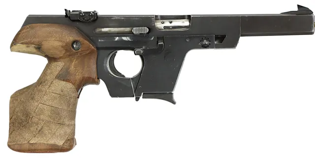 PISTOL M VÄXELSATS, Halvautomatisk, fabrikat Walther, modell GSP, kaliber .22LR & .32S&W WC, tillv.nr 53071, se-nr begagnad.