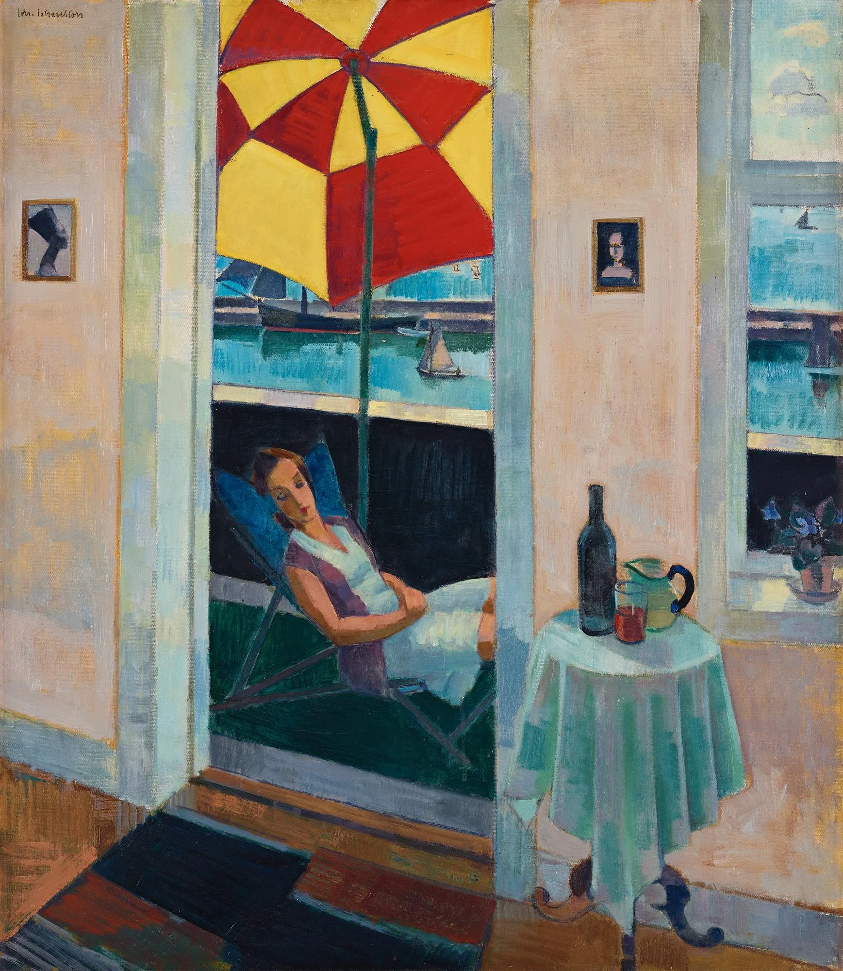 Johan Johansson, "På balkongen". — Bukowskis