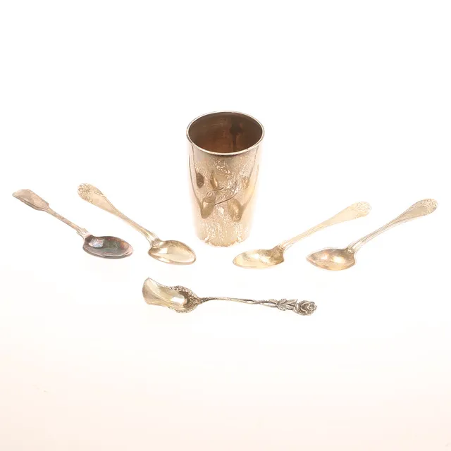 DIVERSE SILVER, 6 delar.