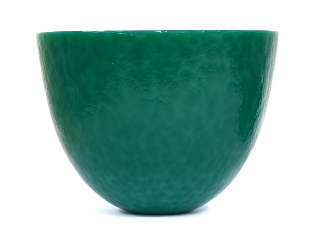 Skål, Målerås, design Eva Englund, modell Malakit, höjd 17,5cm Ø23cm — Glas/Övrigt — Kaplans