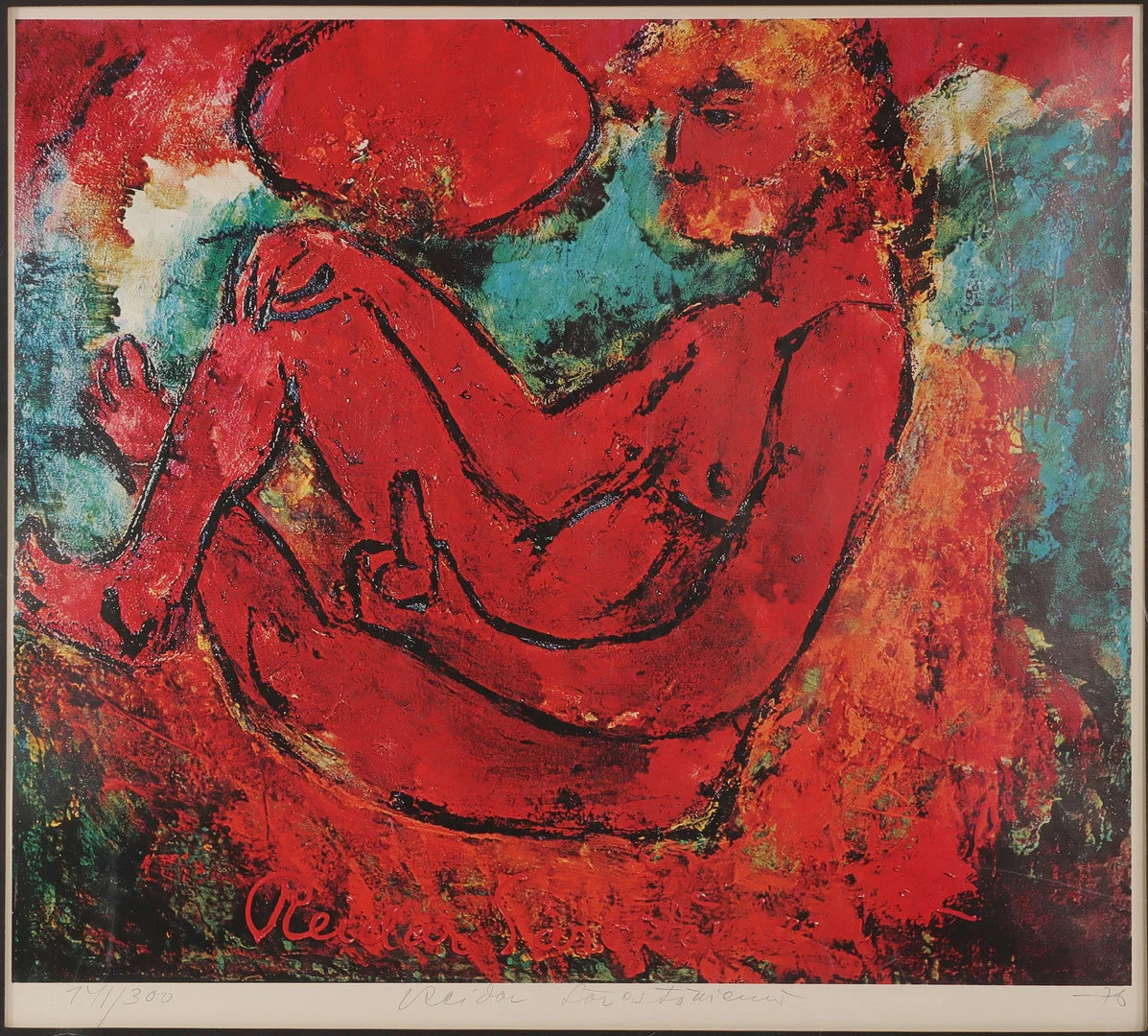REIDAR SÄRESTÖNIEMI. 1925-1981, Färgoffsettryck, signerad och numrerad, 1976. — Engravings & Prints — Auktionsverket Engelholm