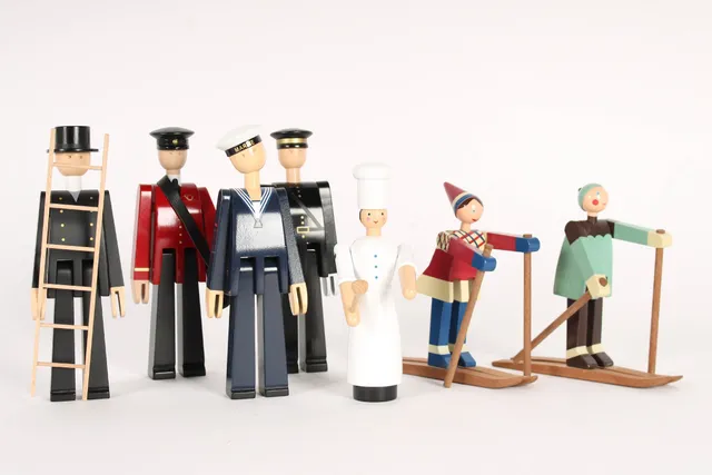 Kay Bojesen. A collection of figures (7)