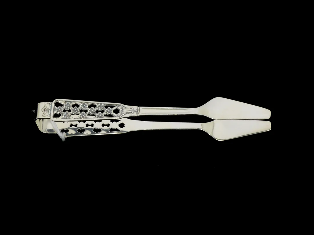 Sockertång S830 16,0g 112mm Modell: Prinsess — Silver/Matsilver — Kaplans