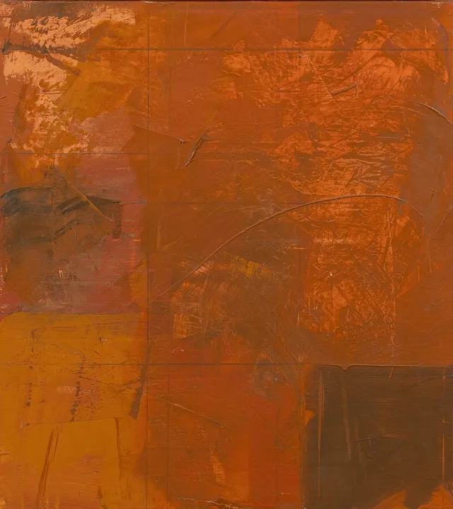 CURT FORS. "La Courneuve". olja på duk, signerad.