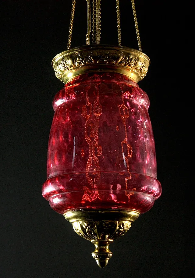TAKLAMPA, Art Deco-stil, 1900-talets senare hälft.