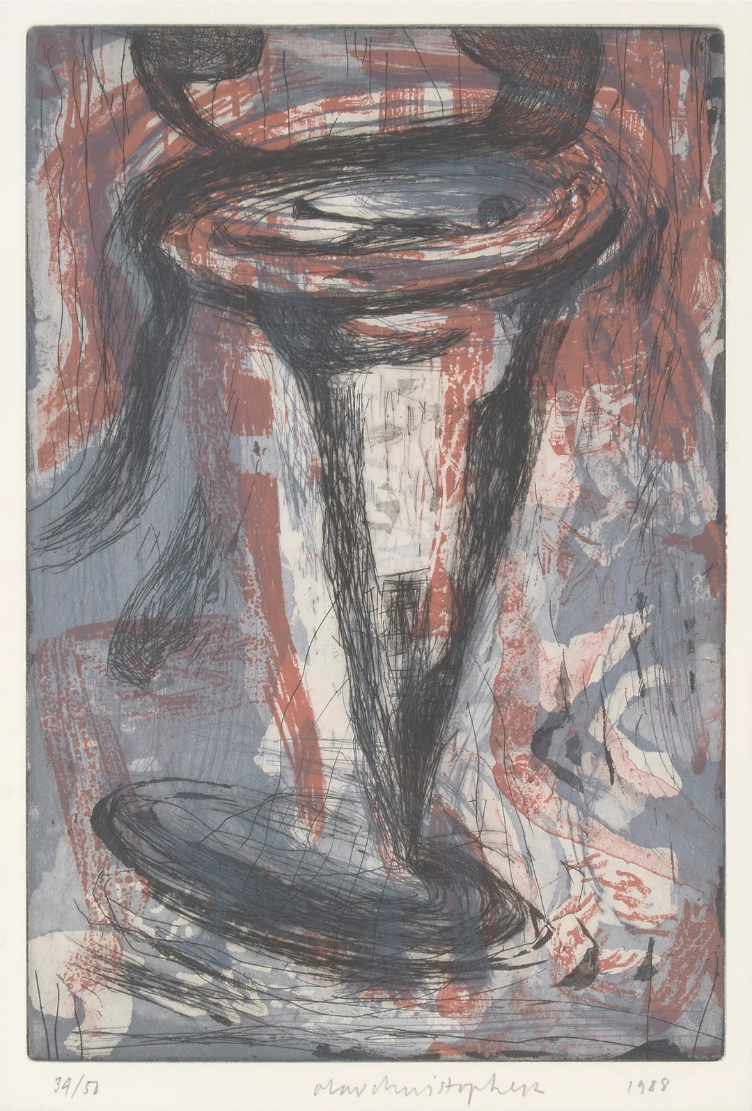 Jenssen, Olav Christopher — Uten tittel, 1988 — Kunst/Grafikk — Blomqvist