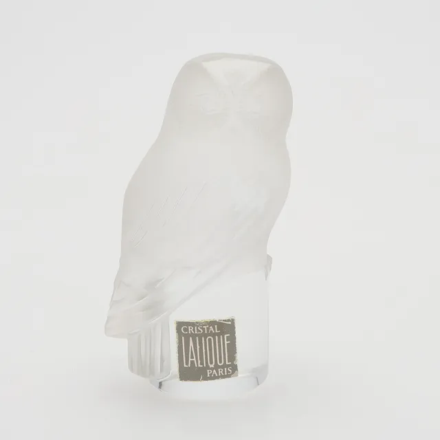 RENE LALIQUE. EFTER. FIGURIN I F A UGGLA.