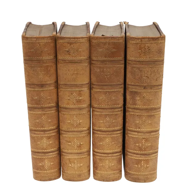 SIR WALTER SCOTT. The Waverley Novels, 4 Volumes, 1862.