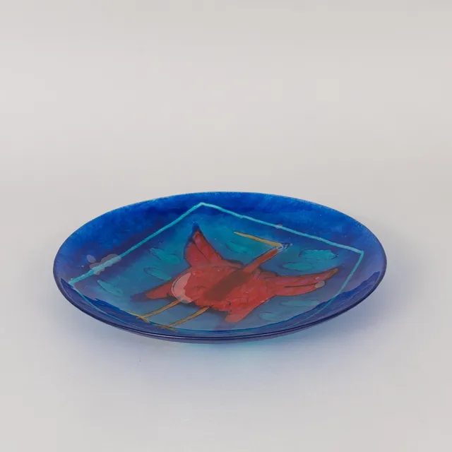 JAN WIBERG. fat, glas, signerad och numrerad 178/300, Lindshammar, 1999.