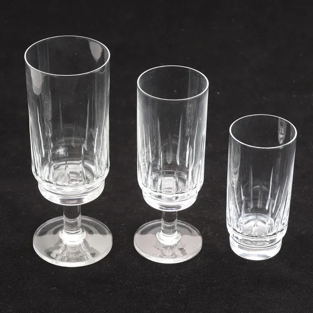 GLASSERVIS, 33 delar, "Palisad", Kosta Boda.