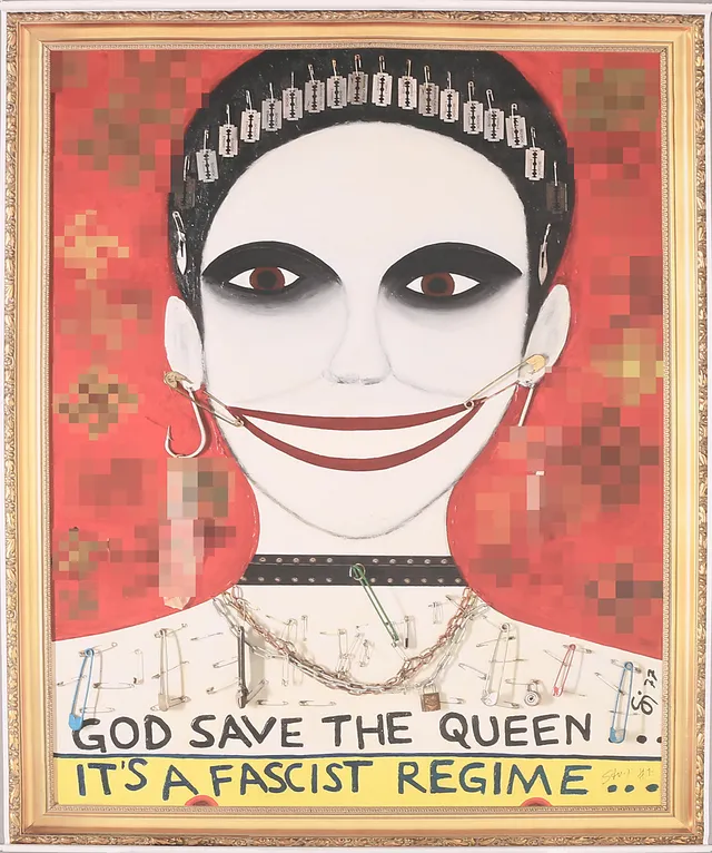 STURE JOHANNESSON. "GOD SAVE THE QUEEN-BEFORE THE FACE-LIFT".