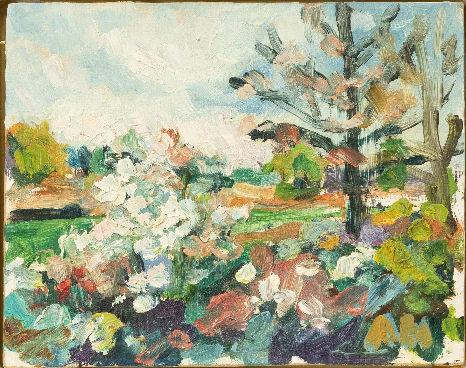 Anders Hultman, "Blommande slån". — Konst/Contemporary — Bukowskis