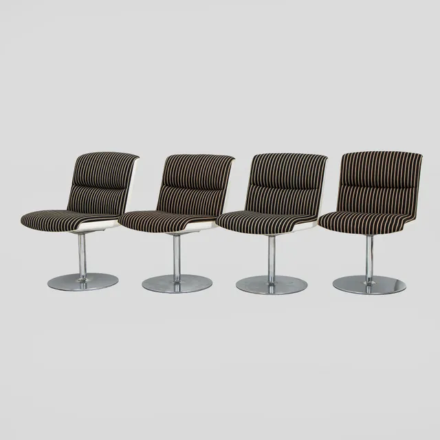 Eero Aarnio, stolar, 4 st, Mille-serien, Martela Ltd Finland, 1975.