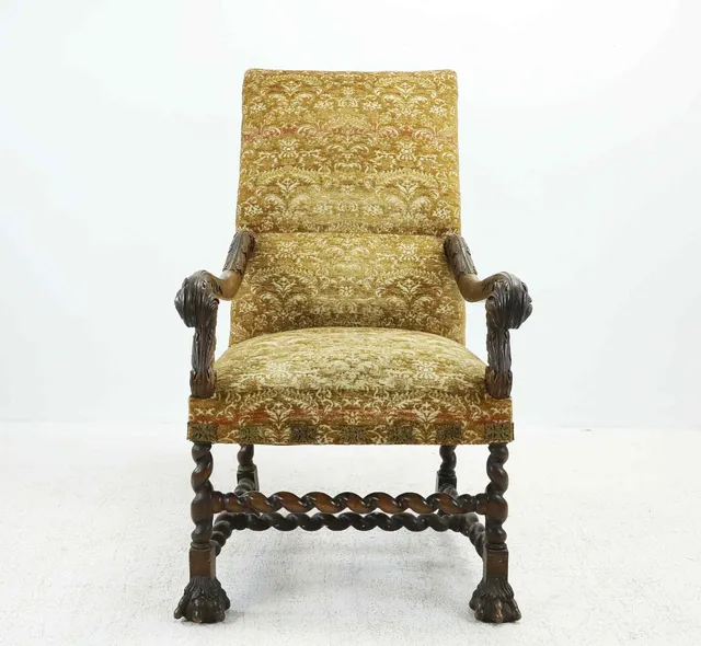 KARMSTOL, Barockstil, 18/1900-tal.