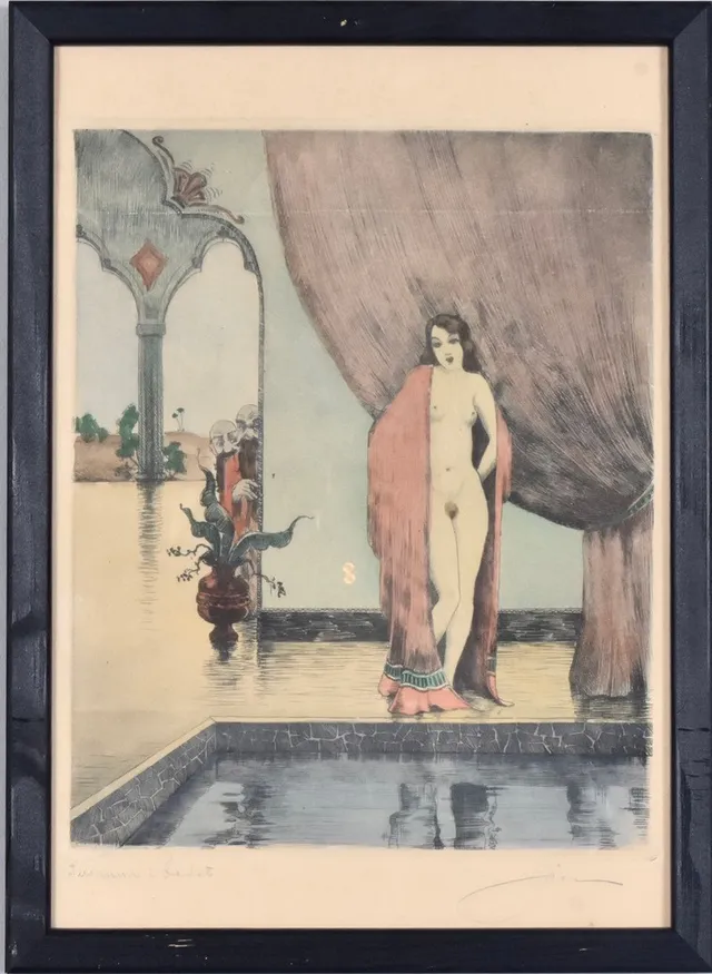 JEAN SKOGLUND. Färgetsning.