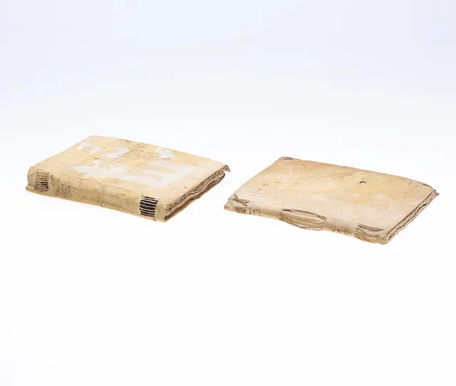 Testamentary books bound in parchment, 17th and 18th centuries.