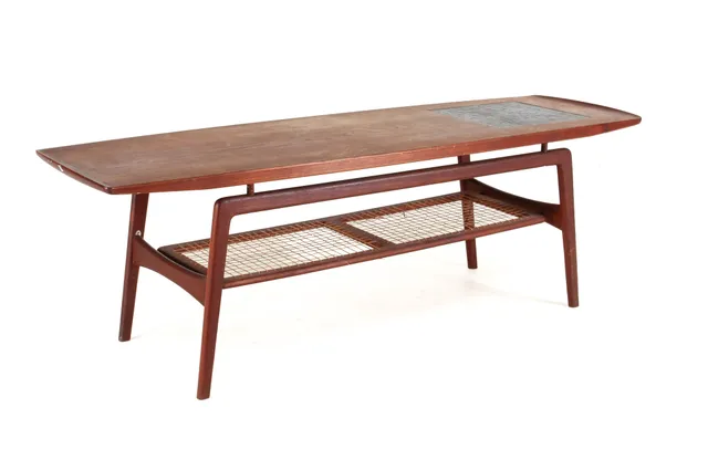 Arne Hovmand Olsen for Mogens Kold. Coffee table, teak, 1950s/60s