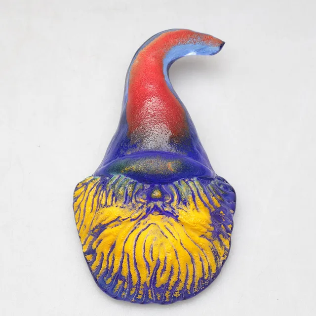 KJELL ENGMAN. tomte, glas, Kosta Boda, signerad & daterad 2005.