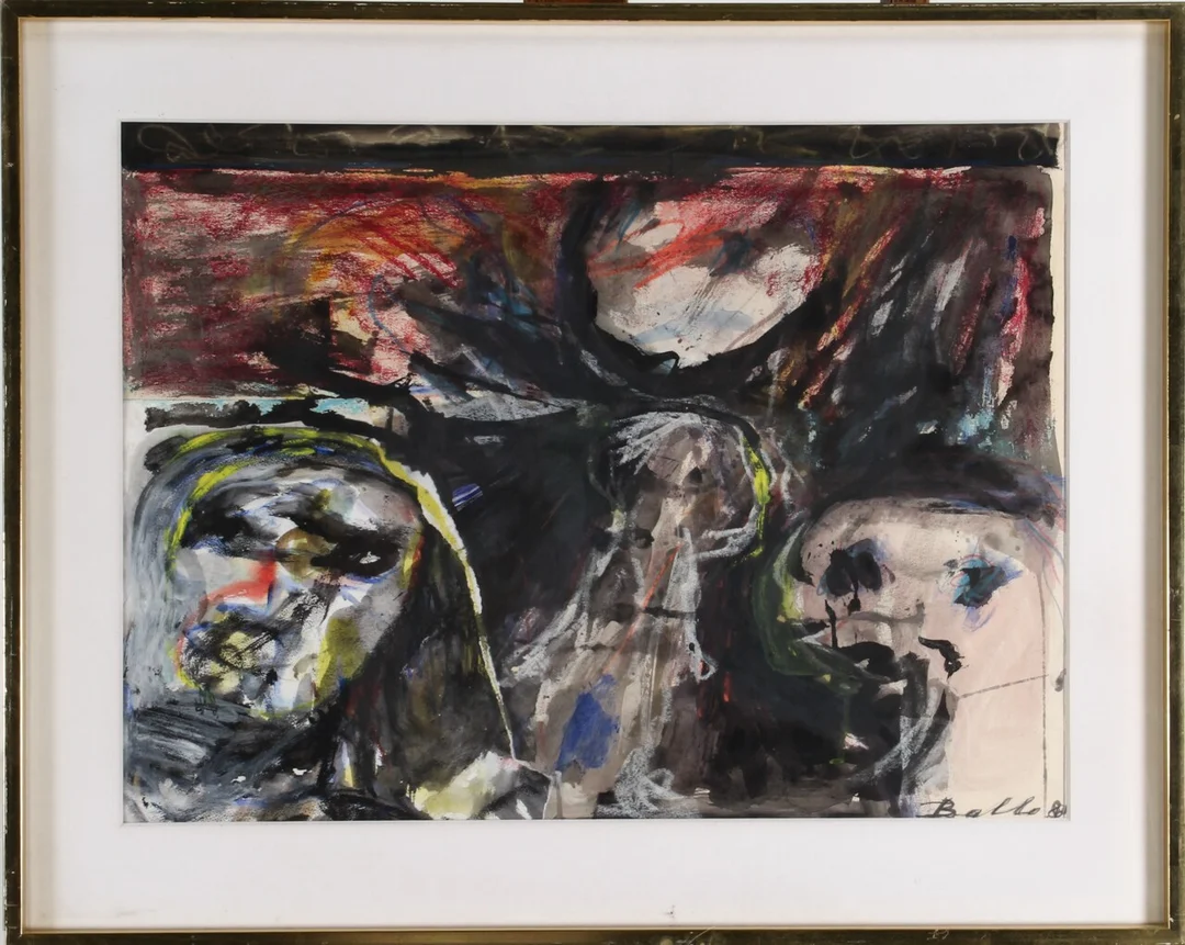 Mogens Balle. Composition — Paintings and sculptures/Modern pictorial arts — Lauritz