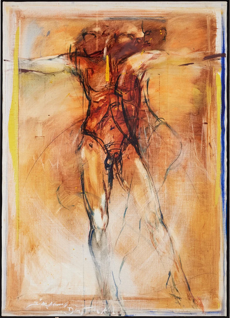 BO ÅKE ADAMSSON. Rörelse, olja på duk, signerad och betitlade nedtill. — Paintings — Stockholms Auktionsverk Magasin 5