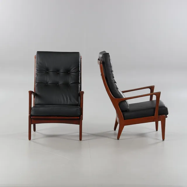 INGE ANDERSSON. FÅTÖLJER, 1 par, modell Orsa, 1960-tal.