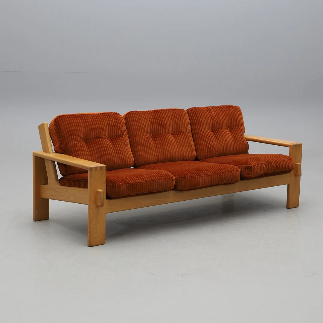 ESKO PAJAMIES. SOFFA, "Bonanza", Asko, Finland 1970-tal. — Sofas & Seatings — Crafoord Auktioner Malmö