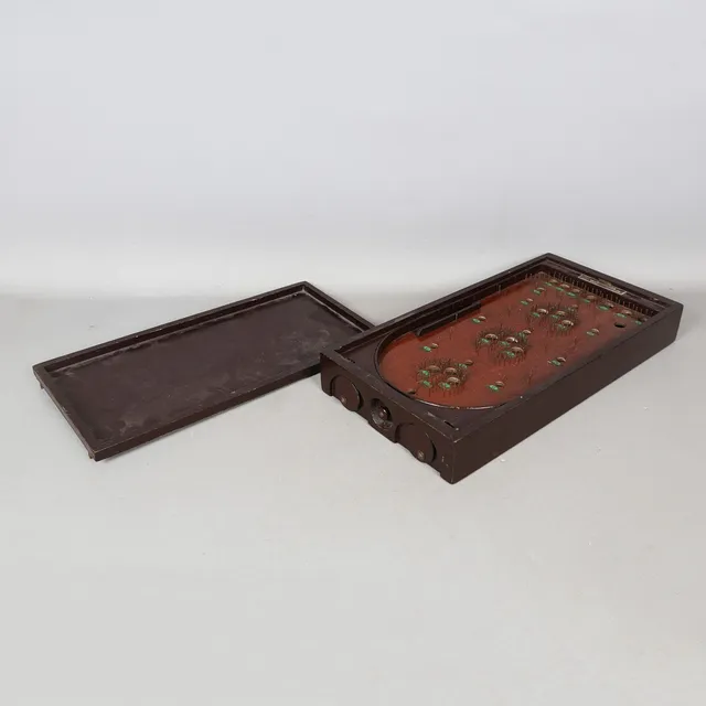 A CORINTHIAN BAGATELLE BOARD.