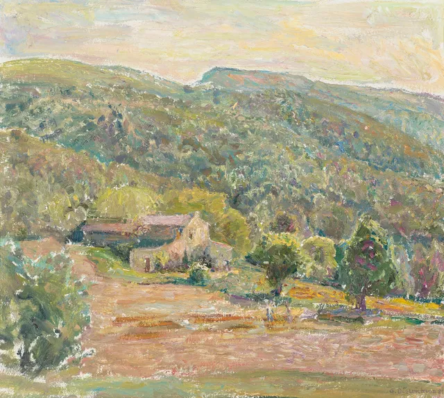 Dietrichson, Gunnar — "Vår i Provence - Lacoste" 1981