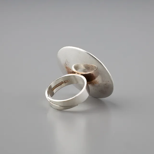 PEKKA PIEKÄINEN. RING, silver, Turun Hopea 1971.
