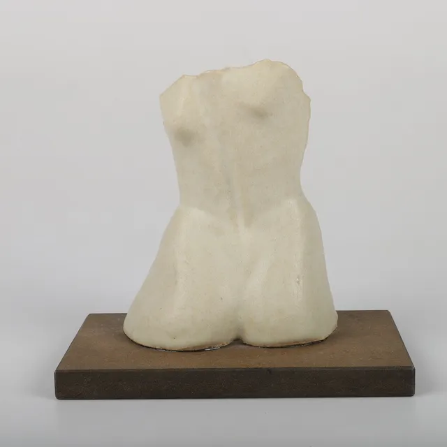 NICLAS ANDRÉASON. Skulptur, keramik, 55/186, signerad -01.