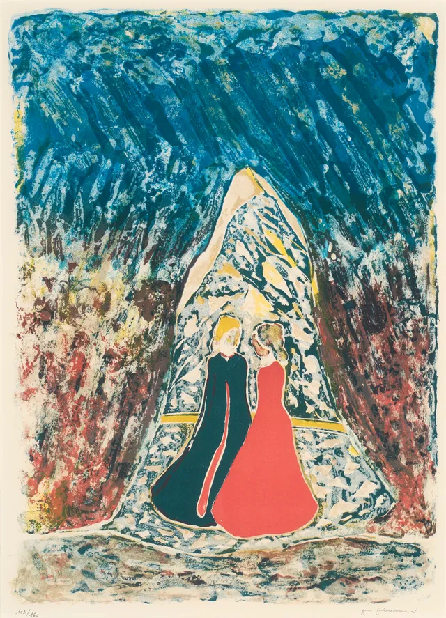 Johannessen, Jens — "Herrens hus skal bygges stort; Favne jord og himmel sammen, lik et løvtak over stammen" 1986