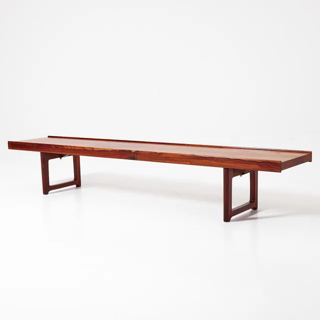 TORBJÖRN AFDAL. "Krobo", bänk, Bruksbo Mellemstrands Trevareindustri Norge, 1960-tal.