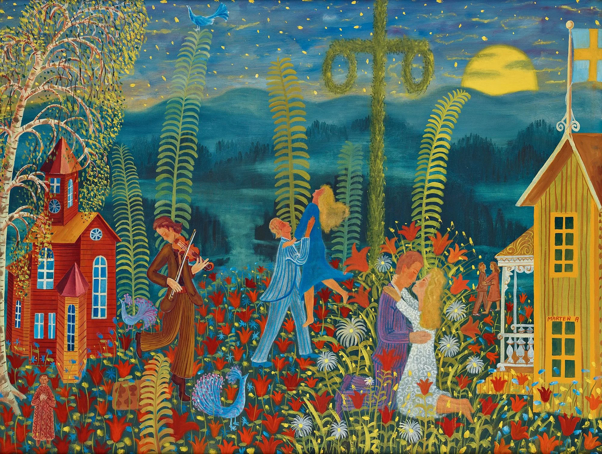 Mårten Andersson, Midsommarnattsdröm. — Bukowskis