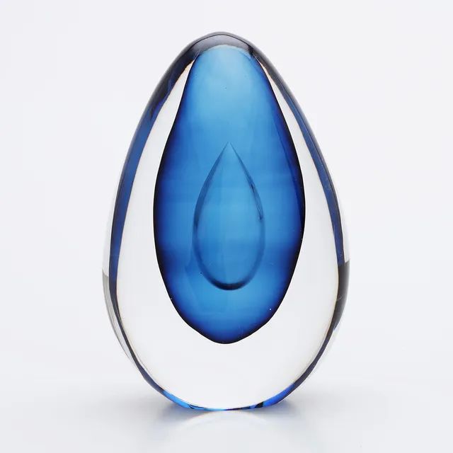 MONA MORALES SCHILDT. Skulptur, glas, Kosta, signerad.