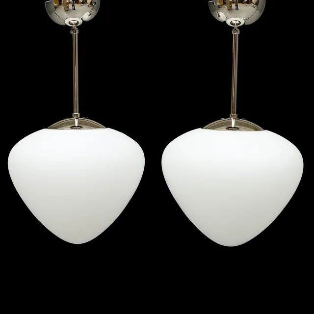 TAKLAMPOR, ett par, Laurel lamp Nr 60312. Sverige, 1950-tal.