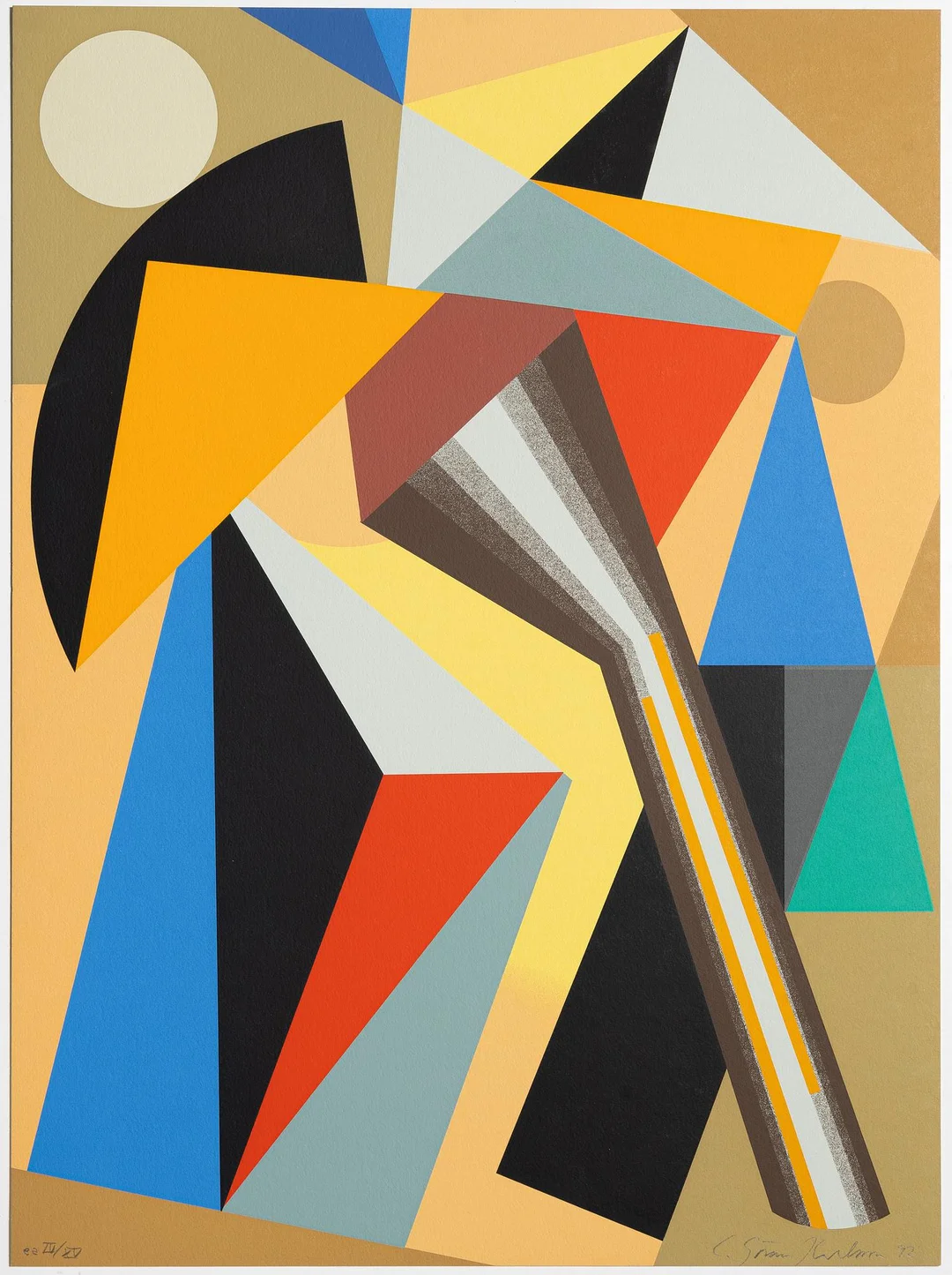 C Göran Karlsson, "Bebådelsen". — Konst/Grafik — Bukowskis