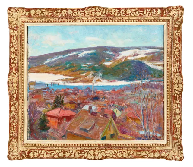 Lundeby, Alf — "Lillehammer i april" 1945