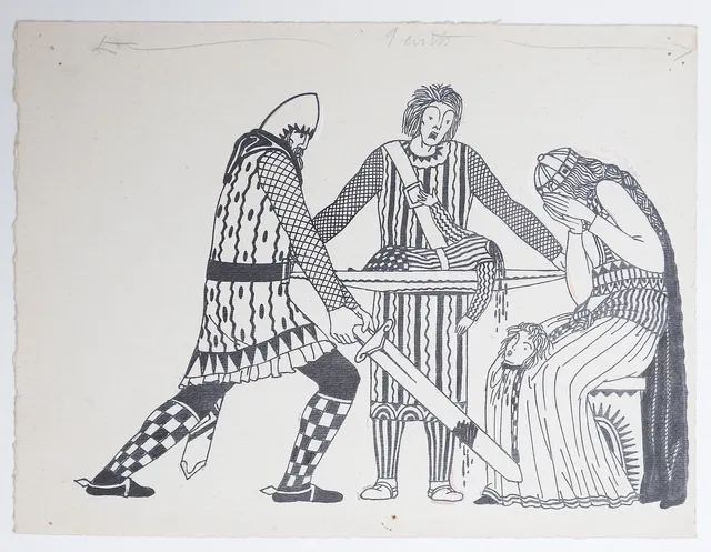 JOAN VILA PUJOL, "JOAN D'IVORI". Illustration.