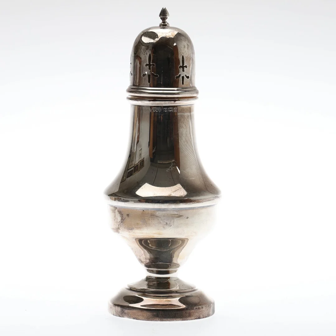 CONTEMPORARY SILVER SUGAR CASTER. — Silver — Young's Auctions