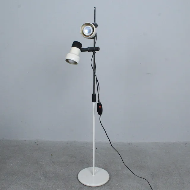 Verstellbare Stehlampe der 1970er,dimmbar.