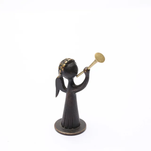 KARL HAGENAUER. Skulptur, brons, WHW, Hagenauer Werkstätte, Made in Austria.