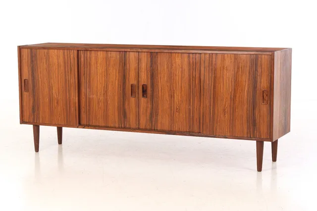 P. Westergaard. Low rosewood sideboard, 1960s