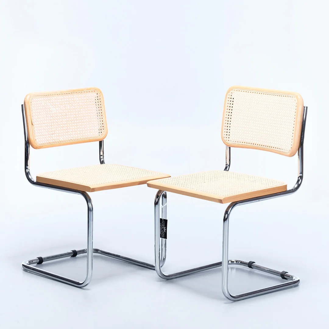 MARCEL BREUER. Stolar, "Cesca" Knoll Studios, 2 st. — Armchairs & Chairs — Norrlands Auktionsverk